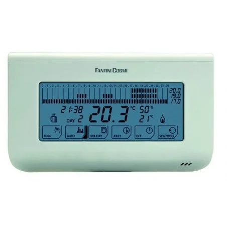 Programme hebdo touchscreen CH150TS blanc