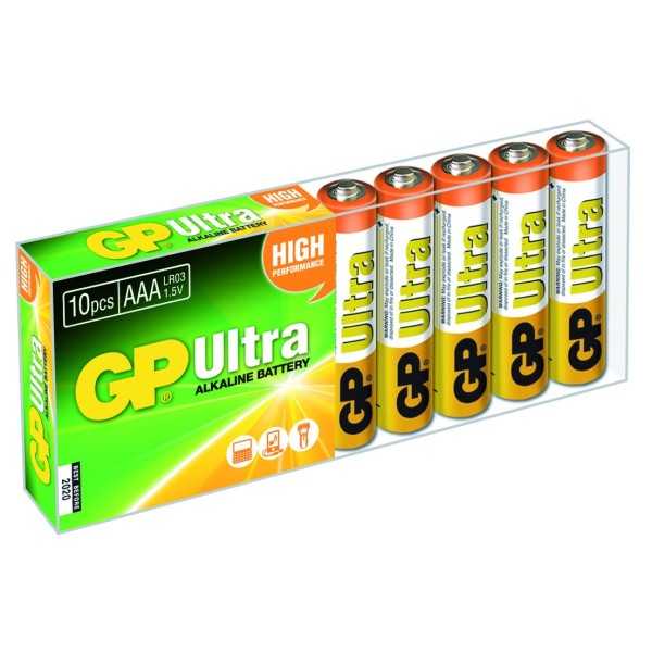 Pile Duracell LR03 AAA (la boîte de 10 piles)