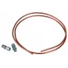 Kit tube cuivre et raccords D.4 / M1/8