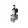 Electrovanne gaz à réarmement manuel NF Aluminium 1\' 600mBar