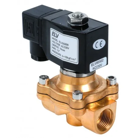 Electrovanne bronze 1/2\' NF action directe Electrovanne bronze 1/2\' NF action directe