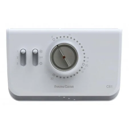 Thermostat d'ambiance ventilo convecteur C61