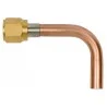 Coude 90° raccord 1/4\' SAE - 1/4\' à souder