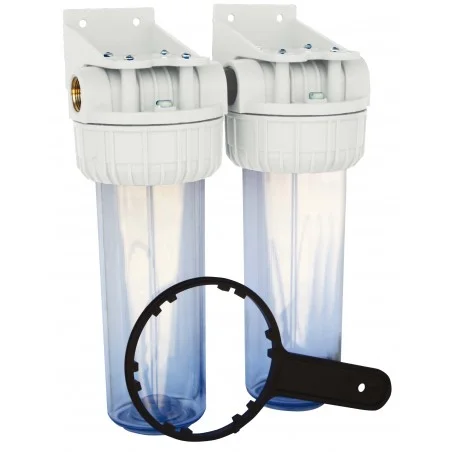 Filtres en plastique Duplex 3/4\' Filtres en plastique Duplex 3/4\'