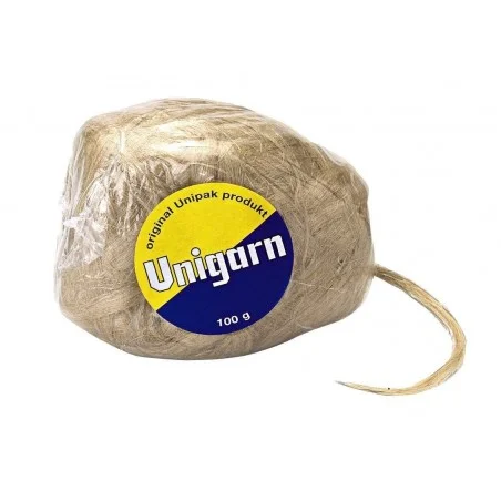 Fils de lin Unigarn en boule de 100g Fils de lin Unigarn en boule de 100g
