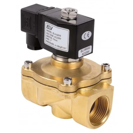 Electrovanne bronze 2\' NF action directe