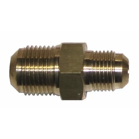 Union droit réduit double dudgeon 3/8\' - 1/2\'