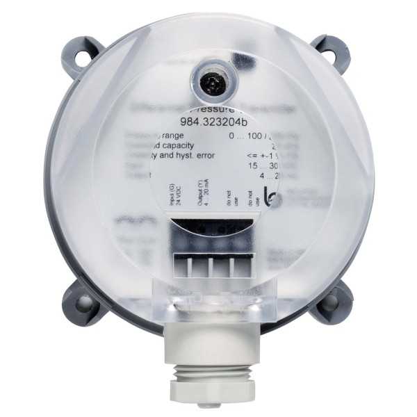 Transmetteur de pression 0-10/0-25 Mbar 984M353204