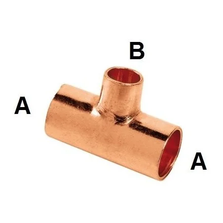 Té réduit FFF 7/8x7/8x1/2\'