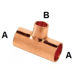 Té réduit FFF 7/8x7/8x5/8\'