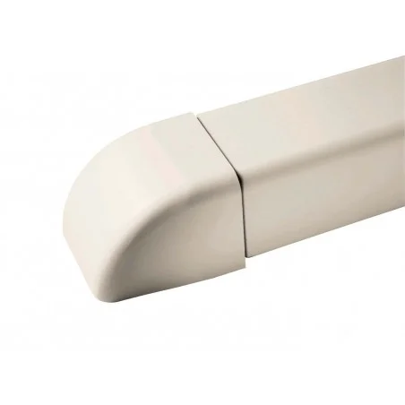 Embouts 80 mm blanc pur Embouts 80 mm blanc pur