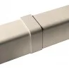Manchons 110 mm blanc pur