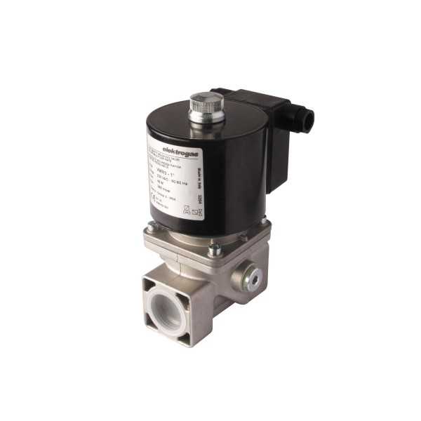 Electrovanne gaz automatique NF laiton 1/2\' 200mBar