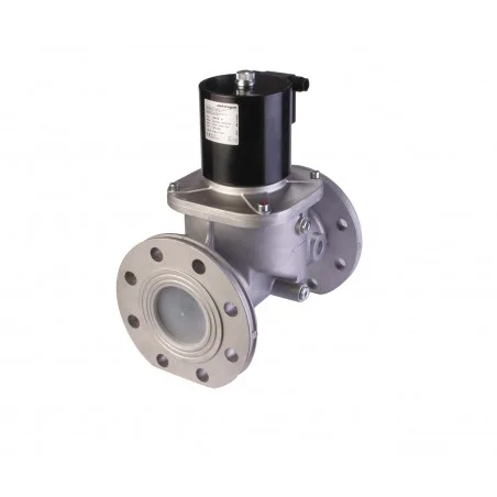 Electrovanne gaz automatique NF Aluminium brides DN100 6Bar