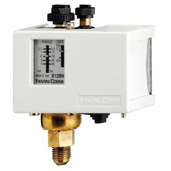 Pressostat à soufflet B13BNY 0,3/4 bar