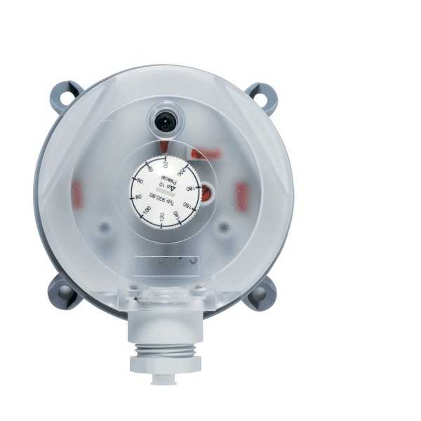 Pressostat air 0,2 à 3 Mbar sans accessoire 93080222511