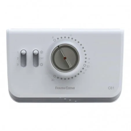 Thermostat d''ambiance ventilo CH130ARR (relais à distance)