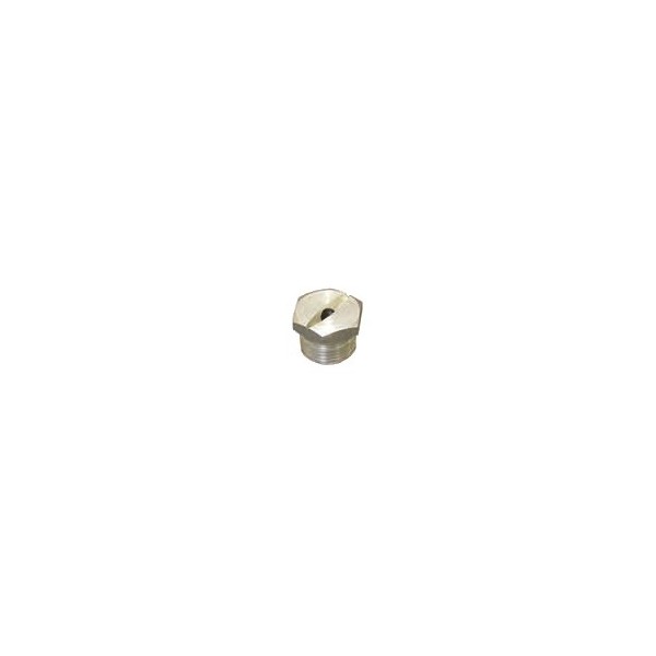 Buse jet plat type MC3E 1/4M indice 20 angle 80° inox