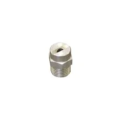 Buse jet plat type C3E 1/4\'M indice 40 angle 65° inox