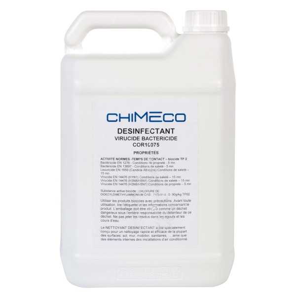 Désinfectant 5L virucide bactéricide