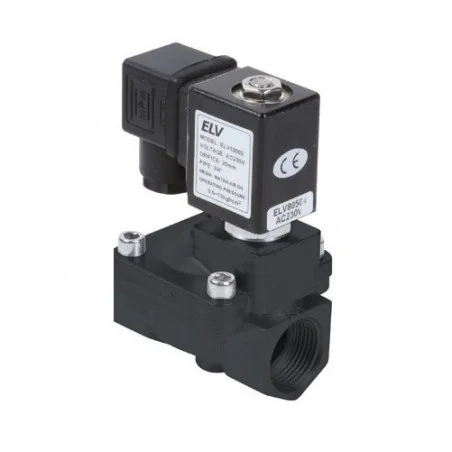 Electrovanne plastique 1/2'' NF action indirecte