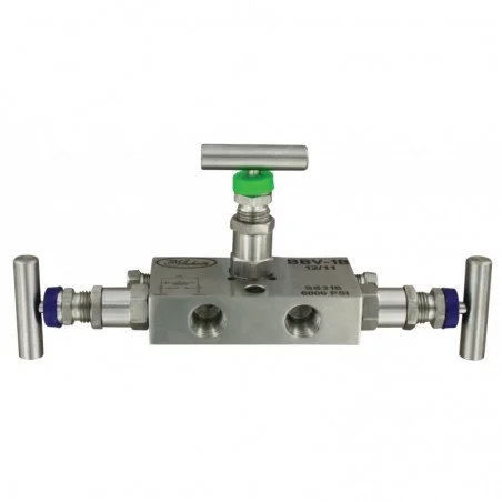 Vanne 3 voies inox BBV-1B