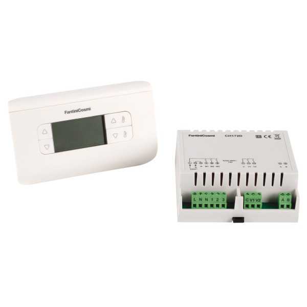 Thermostat d''ambiance ventilo CH130RFR (radiofréquence)