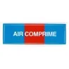Etiquette air comprimé