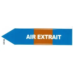Etiquette air extrait