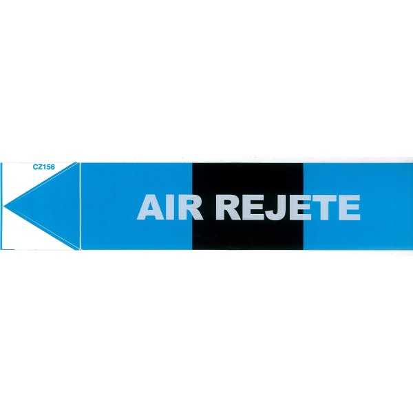 Etiquette AIR REJETE