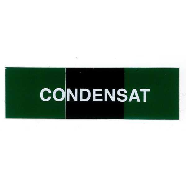 Etiquette condensat