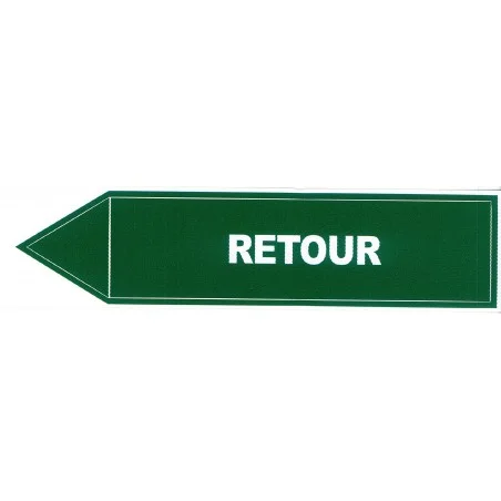 Etiquette eau froide retour