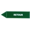 Etiquette eau froide retour