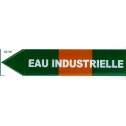 Etiquette eau industrielle