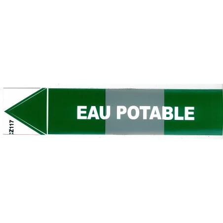 Etiquette EAU POTABLE