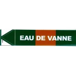 Etiquette eau de vanne