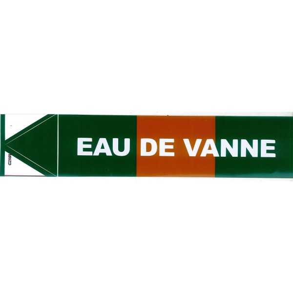 Etiquette eau de vanne