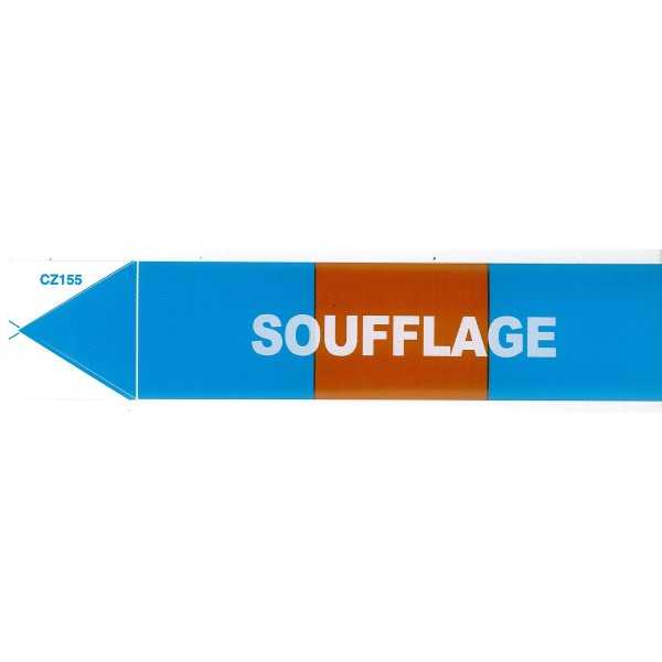 Etiquette soufflage