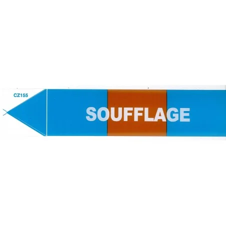 Etiquette soufflage