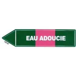 Etiquette eau adoucie