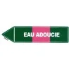 Etiquette eau adoucie