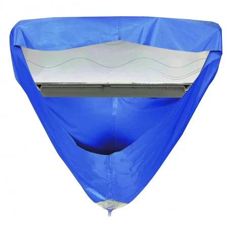 Bâche de nettoyage réutilisable pour climatisation taille XL - split 1500 mm Bâche de nettoyage réutilisable pour climatisation taille XL - split 1500 mm
