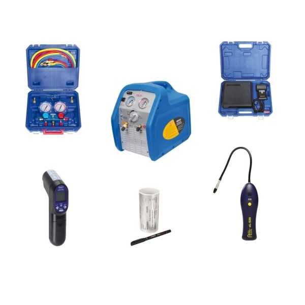 Pack outillage attestation capacité climatisation R32 4 voies