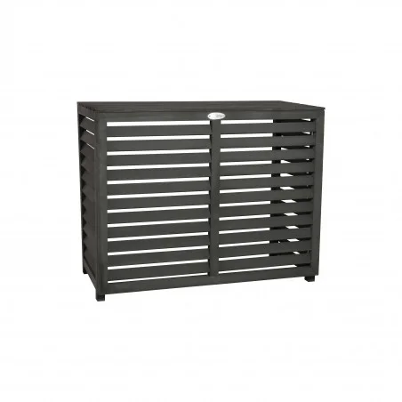 Cache climatisation Composite couleur gris anthracite L 982x462x787