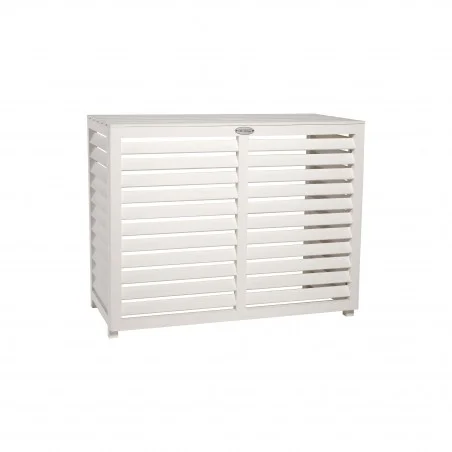 Cache climatisation Composite couleur blanc L 982x462x787 Cache climatisation Composite couleur blanc L 982x462x787