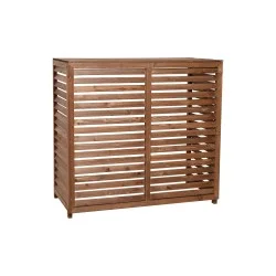 Cache climatisation bois traité - Taille L - 1000x500x950mm