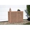 Cache climatisation Composite couleur Teck L 982x462x787