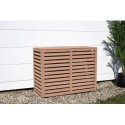 Cache climatisation Composite couleur Teck L 982x462x787