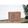 Cache climatisation composite couleur Teck taille M 882x386x676 Cache climatisation composite couleur Teck taille M 882x386x676