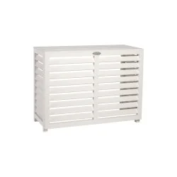 Cache climatisation en composite blanc taille M complet